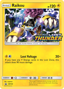 Raikou SM Black Star Promos #SM150