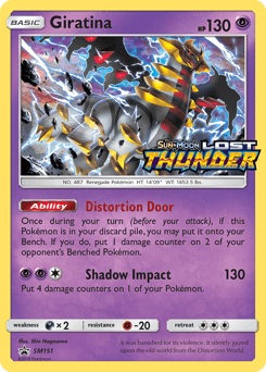 Giratina SM Black Star Promos #SM151