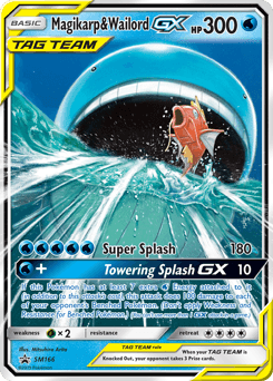 Magikarp & Wailord-GX SM Black Star Promos #SM166