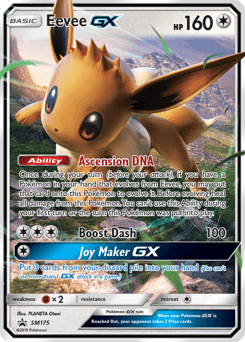 Eevee-GX SM Black Star Promos #SM175