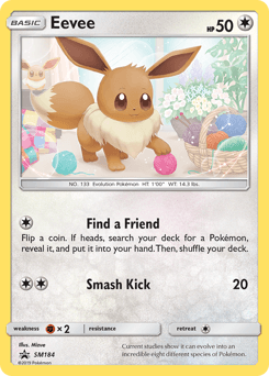 Eevee SM Black Star Promos #SM184