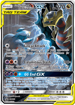 Garchomp & Giratina-GX SM Black Star Promos #SM193