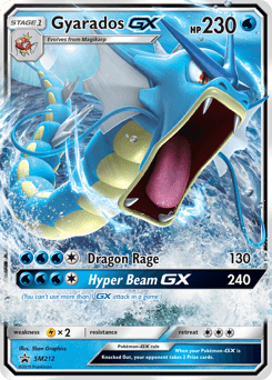 Gyarados-GX SM Black Star Promos #SM212