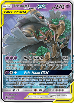 Trevenant & Dusknoir-GX SM Black Star Promos #SM217