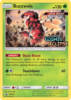 Buzzwole SM Black Star Promos #SM218
