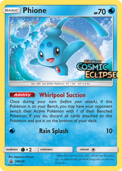 Phione SM Black Star Promos #SM220