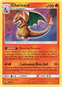 Charizard SM Black Star Promos #SM226