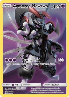 Armored Mewtwo SM Black Star Promos #SM228