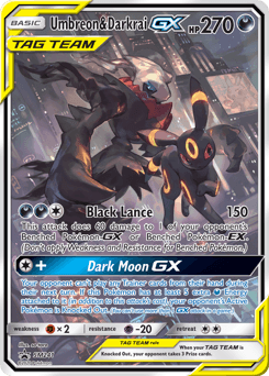 Umbreon & Darkrai-GX SM Black Star Promos #SM241