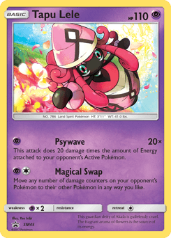 Tapu Lele SM Black Star Promos #SM45