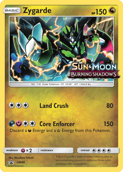 Zygarde SM Black Star Promos #SM48