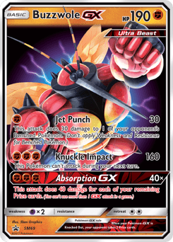 Buzzwole-GX SM Black Star Promos #SM69