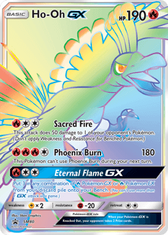 Ho-Oh-GX SM Black Star Promos #SM80
