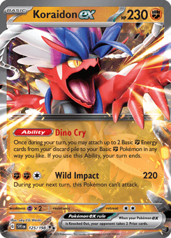 Koraidon ex Scarlet & Violet #125