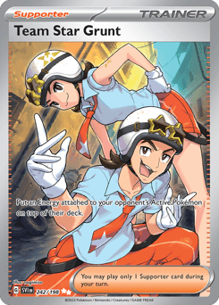 Team Star Grunt Scarlet & Violet #242