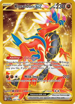 Koraidon ex Scarlet & Violet #254