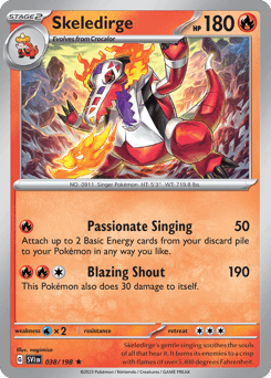 Skeledirge Scarlet & Violet #38