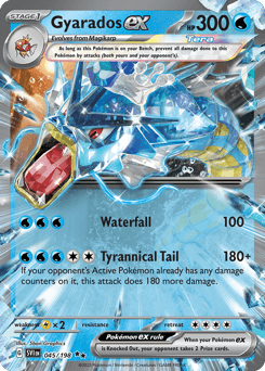 Gyarados ex Scarlet & Violet #45