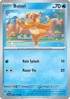 Buizel Scarlet & Violet #46