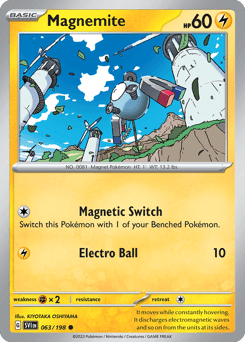 Magnemite Scarlet & Violet #63