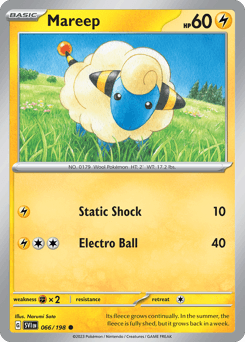 Mareep Scarlet & Violet #66