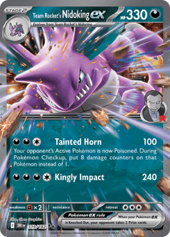 Team Rocket's Nidoking ex Destined Rivals #119