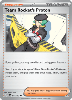 Team Rocket's Proton Destined Rivals #177