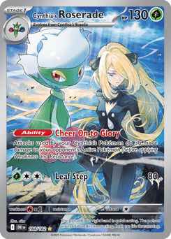 Cynthia's Roserade Destined Rivals #184