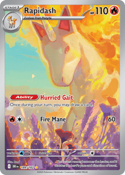 Rapidash Destined Rivals #189