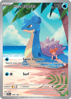 Misty's Lapras Destined Rivals #194