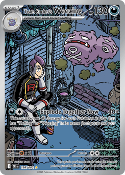 Team Rocket's Weezing Destined Rivals #199
