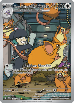 Team Rocket's Raticate Destined Rivals #202