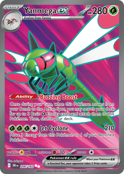 Yanmega ex Destined Rivals #206