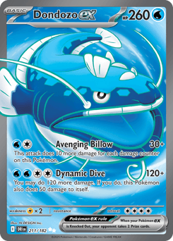 Dondozo ex Destined Rivals #211