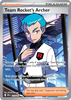 Team Rocket's Archer Destined Rivals #223