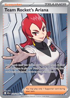 Team Rocket's Ariana Destined Rivals #224