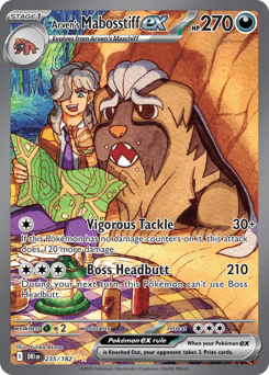 Arven's Mabosstiff ex Destined Rivals #235