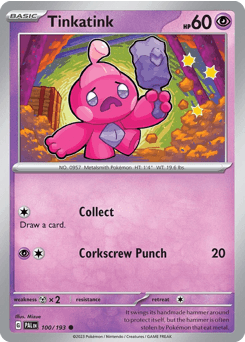 Tinkatink Paldea Evolved #100
