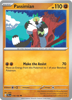 Passimian Paldea Evolved #118