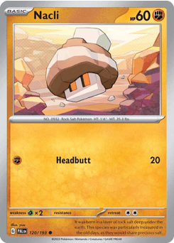 Nacli Paldea Evolved #120