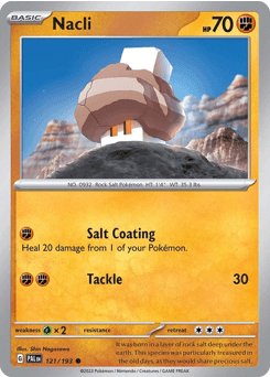 Nacli Paldea Evolved #121