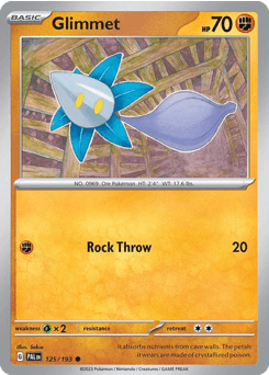 Glimmet Paldea Evolved #125
