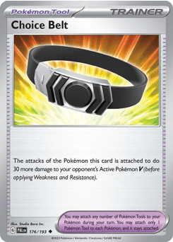 Choice Belt Paldea Evolved #176