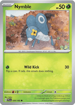 Nymble Paldea Evolved #20