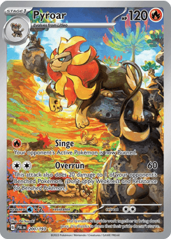Pyroar Paldea Evolved #200