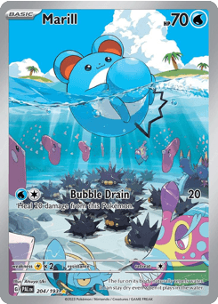 Marill Paldea Evolved #204