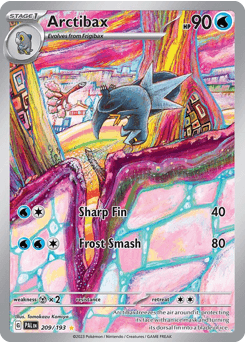 Arctibax Paldea Evolved #209