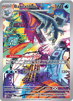 Baxcalibur Paldea Evolved #210