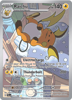 Raichu Paldea Evolved #211