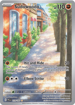 Sudowoodo Paldea Evolved #219